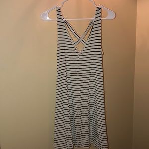 Striped T-shirt dress